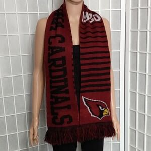 Arizona‎ Cardinals Knit Scarf Football Fan 1920 Logo Fringe